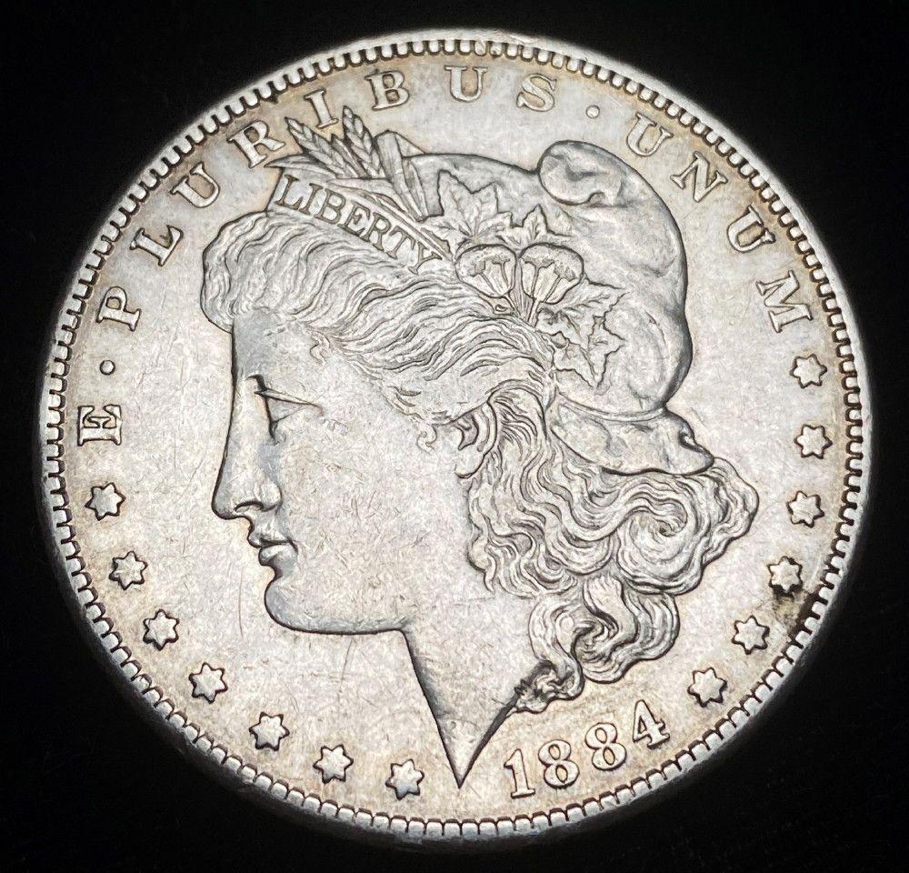 1884-S XF Morgan Silver Dollar (1 of 2)