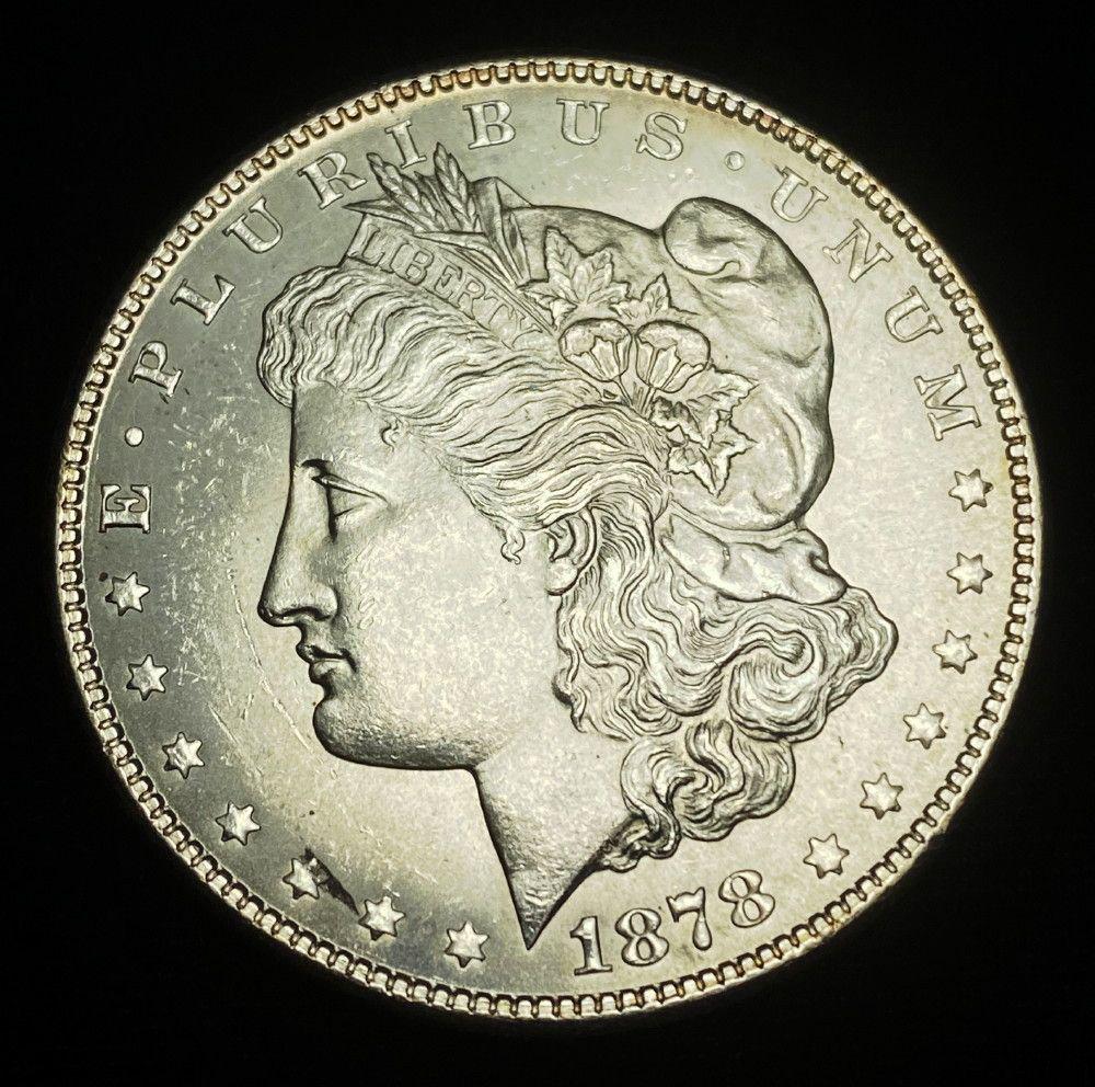 1878-S Morgan Silver Dollar MS63 (1 of 3)