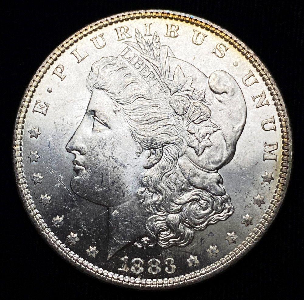 1883-P Morgan Silver Dollar MS63 (1 of 2)