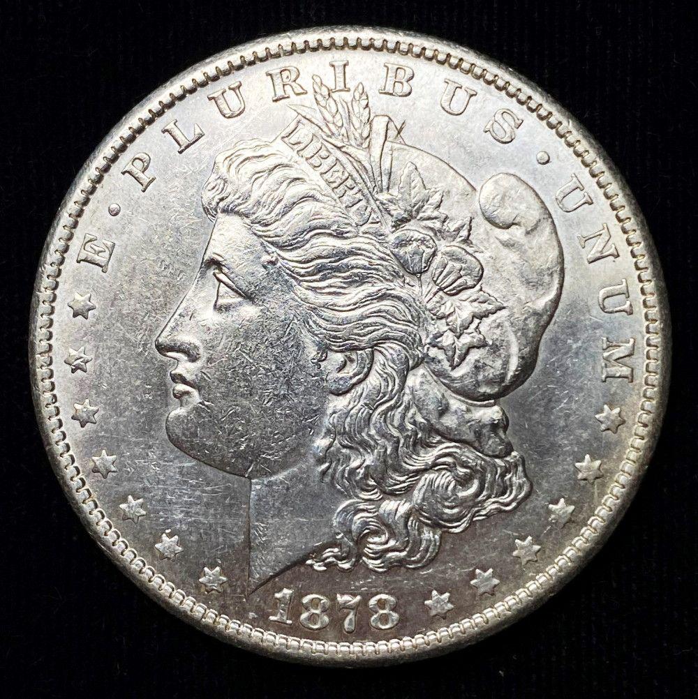 1878-S Morgan Silver Dollar MS63 (1 of 2)