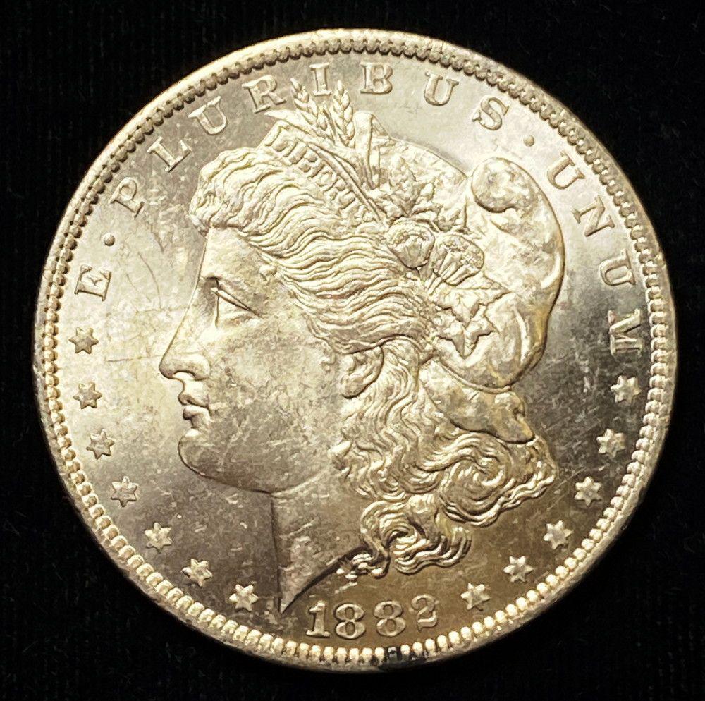 1882-O Morgan Silver Dollar MS64 (1 of 2)
