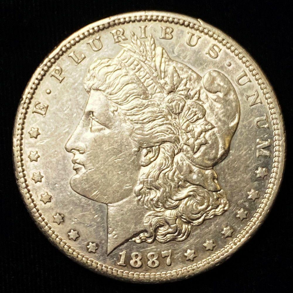 1887-S Morgan Silver Dollar Almost Mint Condition (1 of 2)