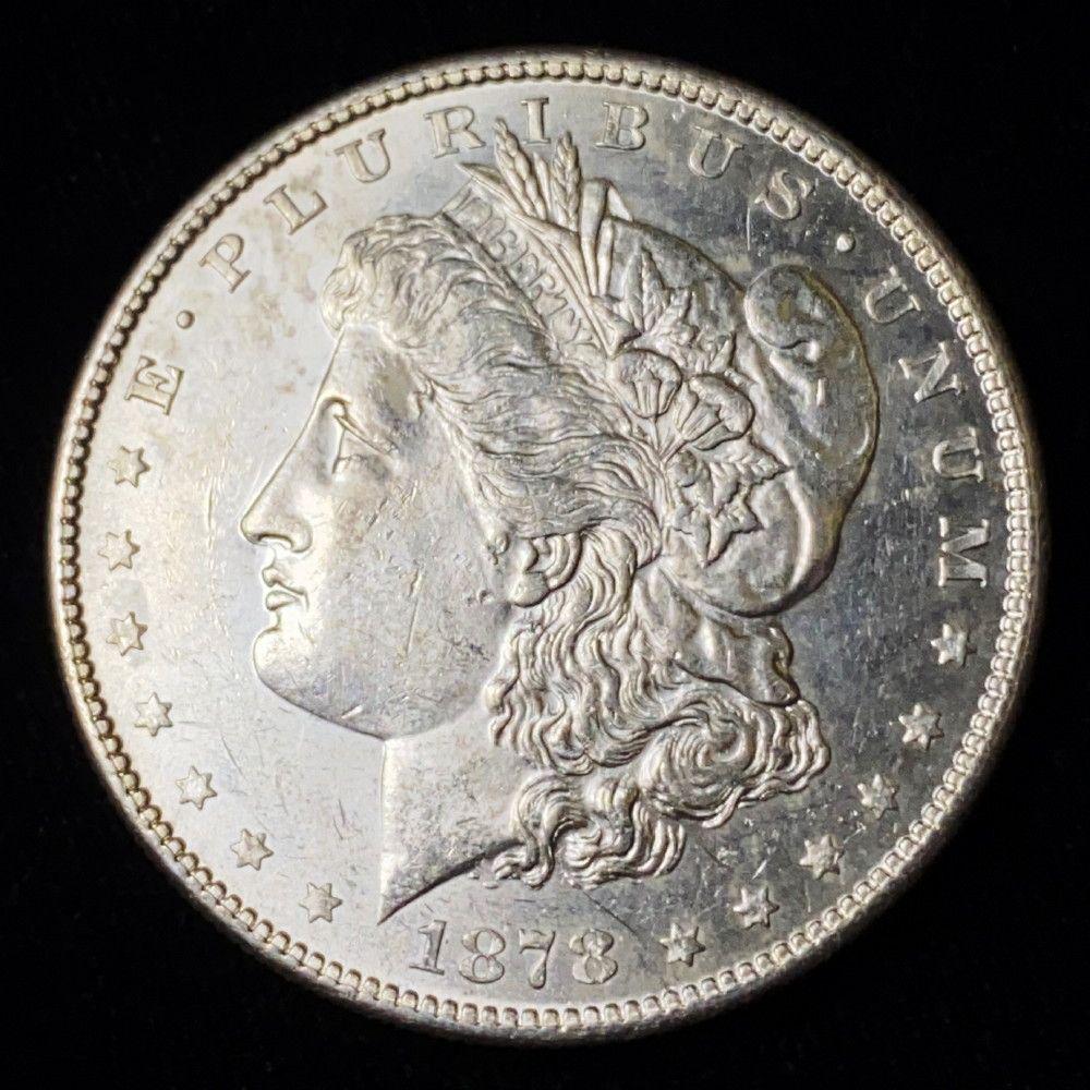1878-S Morgan Silver Dollar MS63 (1 of 2)