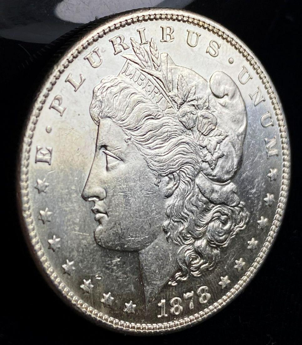 1878-S Morgan Silver Dollar Prooflike MS63 (1 of 7)