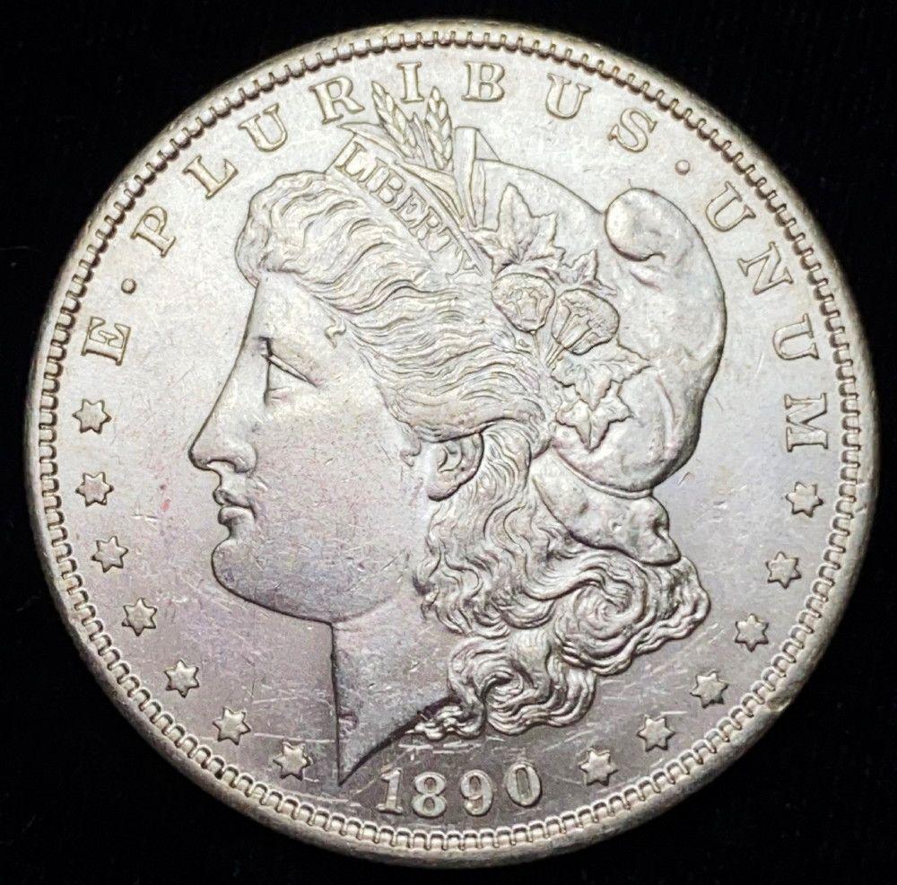 1890-S Morgan Silver Dollar MS63 (1 of 2)