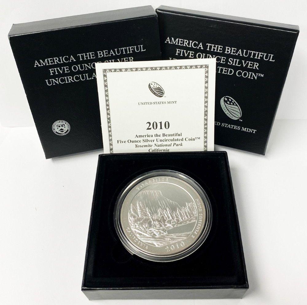 ATB 5 oz. Silver Collector Coin 2010 California OGP (1 of 6)