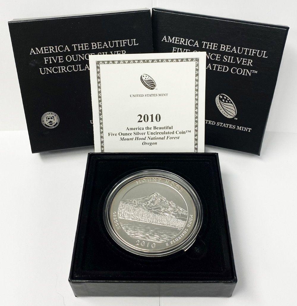 ATB 5 oz. Silver Collector Coin 2010 Oregon OGP (1 of 6)