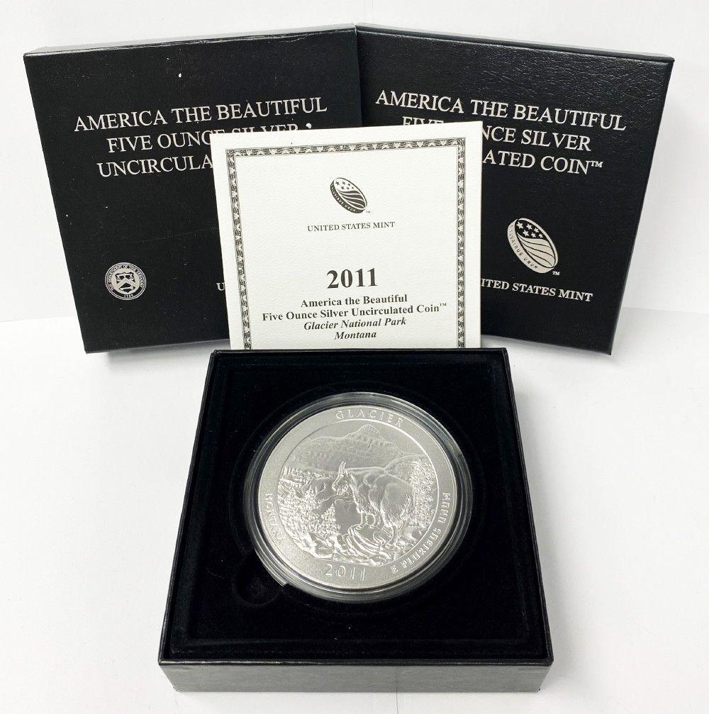 ATB 5 oz. Silver Collector Coin 2011 Montana OGP (1 of 6)
