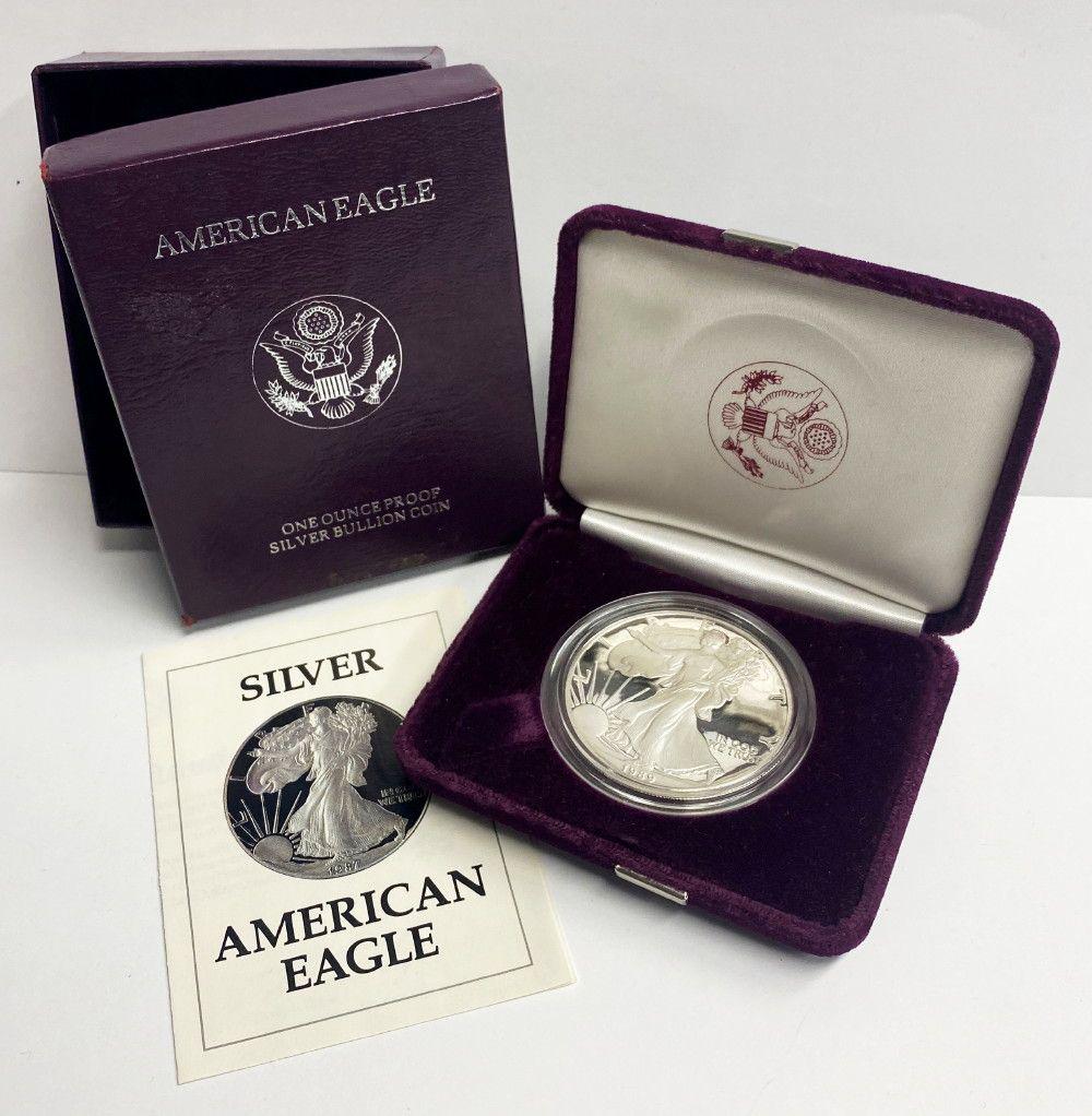 Proof 69 1989 American Silver Eagle OGP (1 of 5)