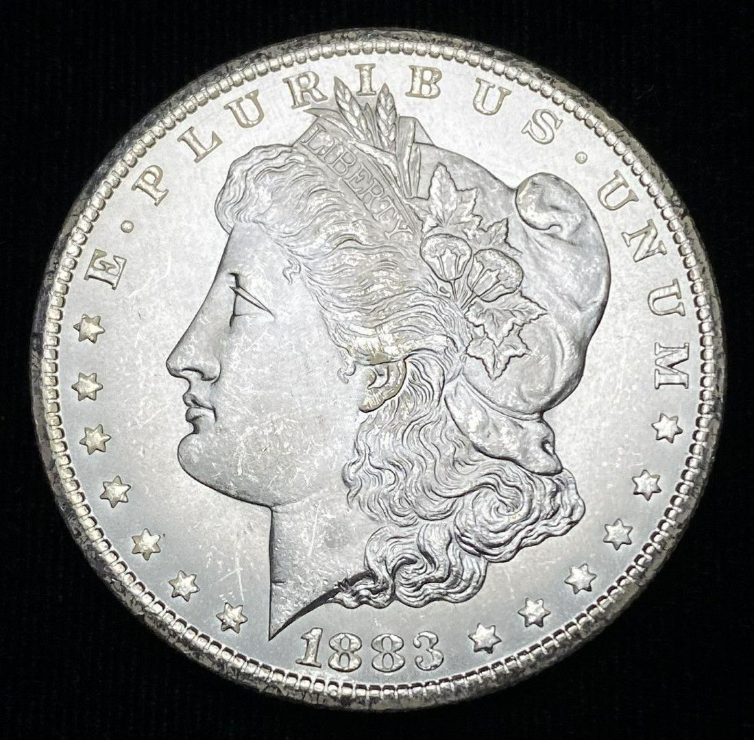 GSA CC Carson City 1883 Morgan Silver Dollar MS65 (1 of 4)