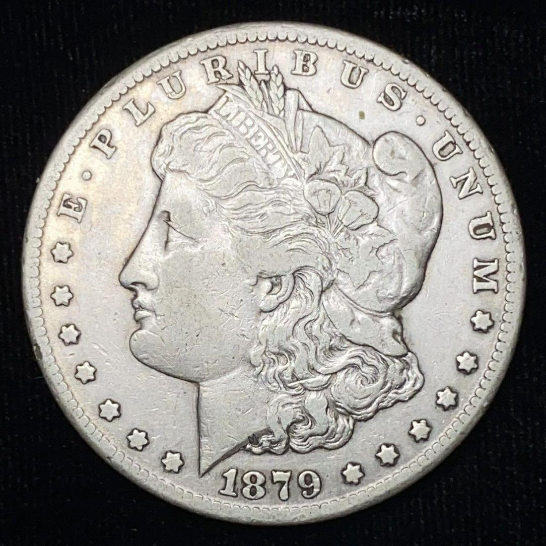 1879-CC Carson City Morgan Dollar VF (1 of 6)
