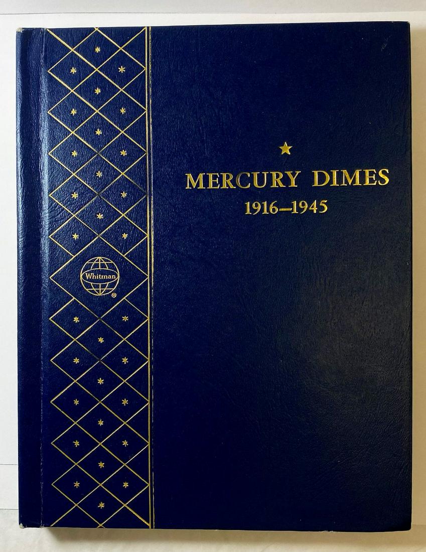 Partial Mercury 90% Silver 10c Set (73 Coins) 1916-1945 (1 of 5)