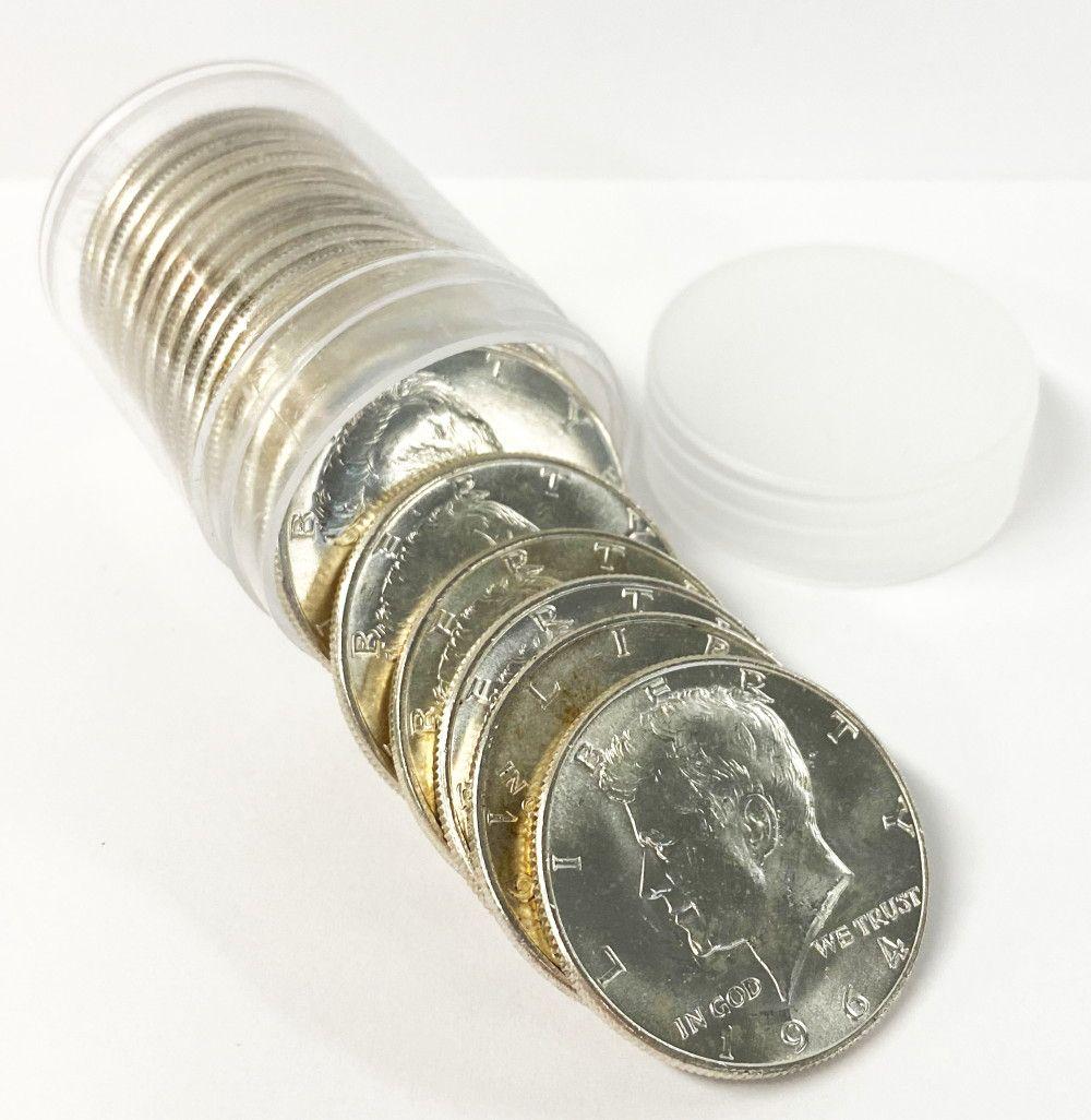 Roll (20 Coins) 1964 Kennedy Half Dollars (1 of 4)