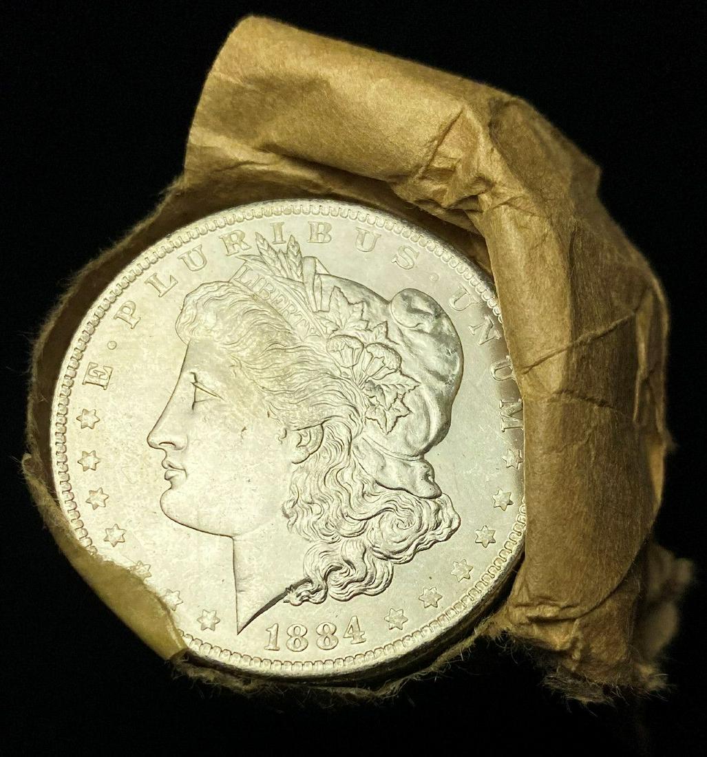 Roll (20) From Unearthed Hoard 1884-O Morgan: Winner will receive 1 Original Roll (20-coins) of these amazing Unearthed Morgans. "I have to say, this lot is one of the most well-preserved treasure troves of BU Morgan Silver Dollars that I have se