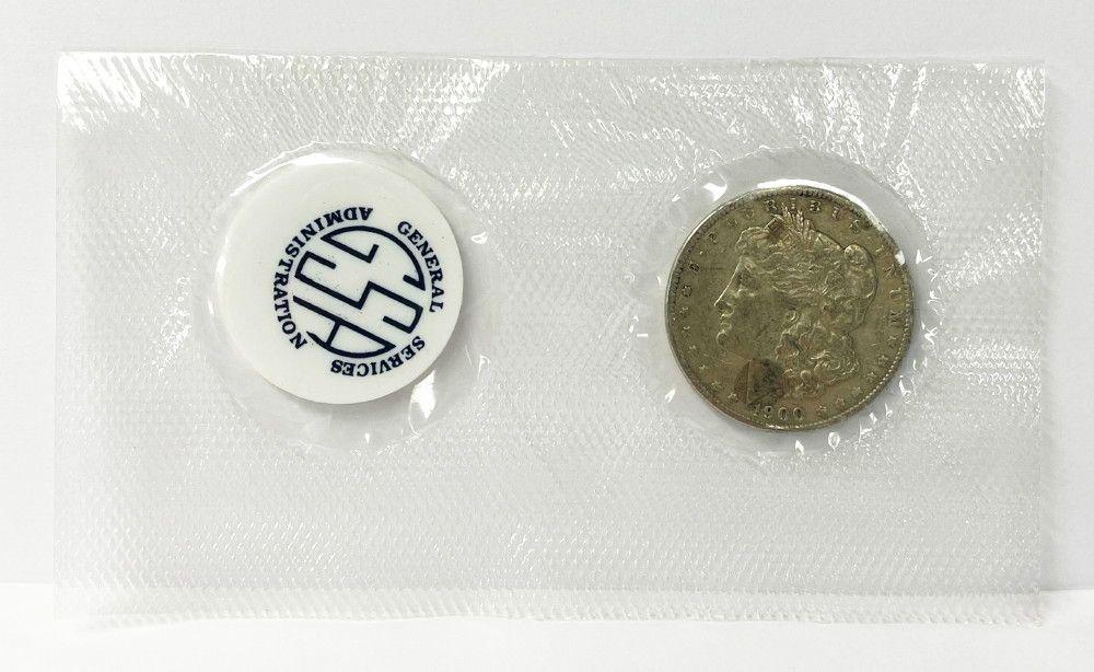 Rare Soft Pack GSA Morgan Silver $1 1900-O Circulated (1 of 4)