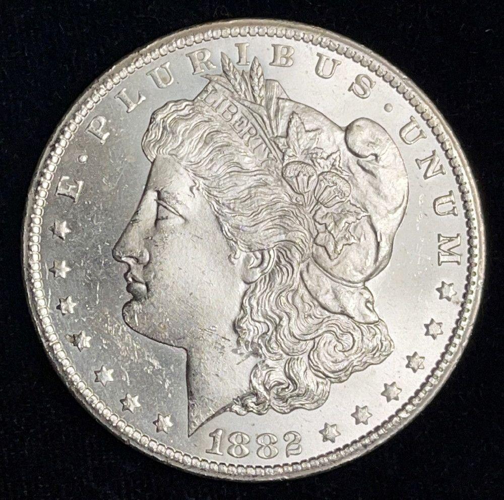 1882-CC Carson City Morgan Silver Dollar MS65 (1 of 2)