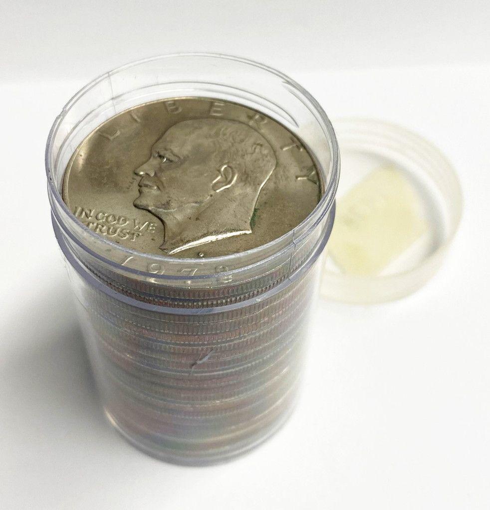 Bankers Hoard Fresh Eisenhower Silver Dollars (1 of 7)