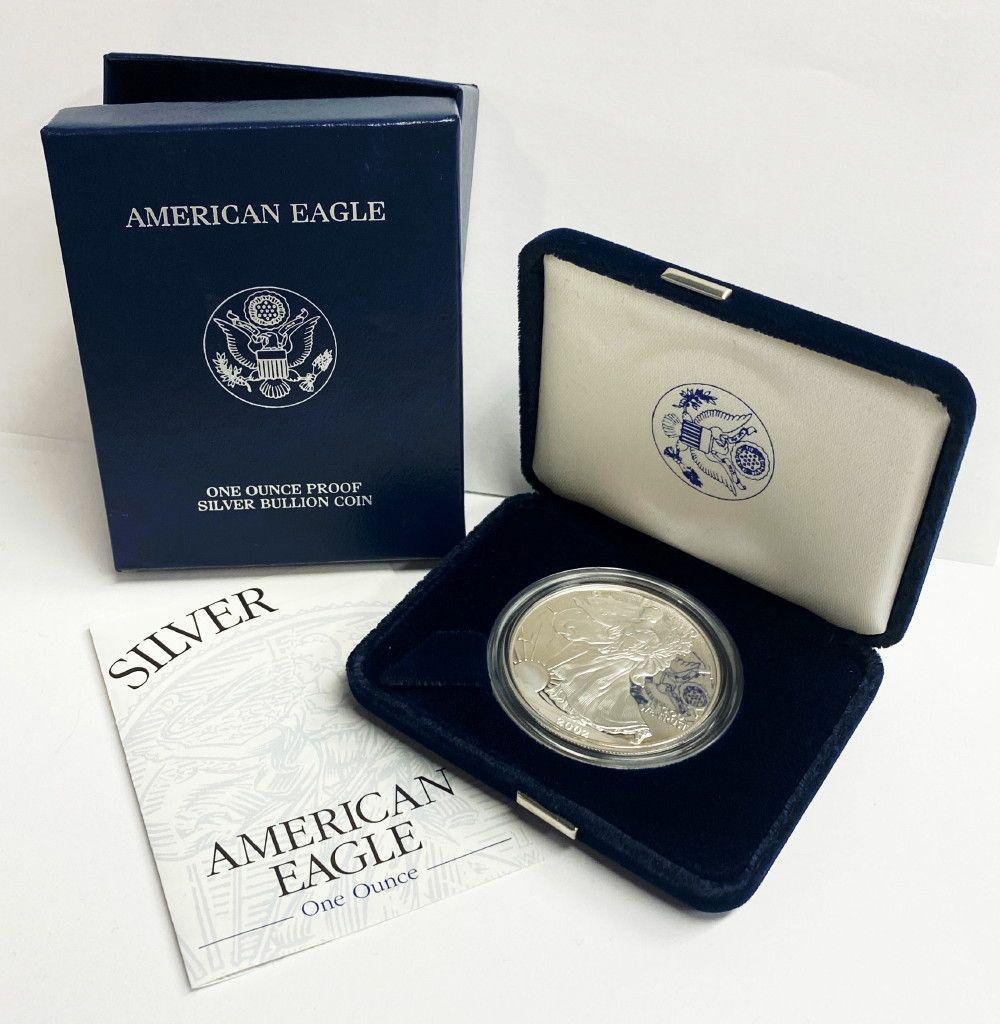 Proof 69 2002 American Silver Eagle OGP (1 of 5)