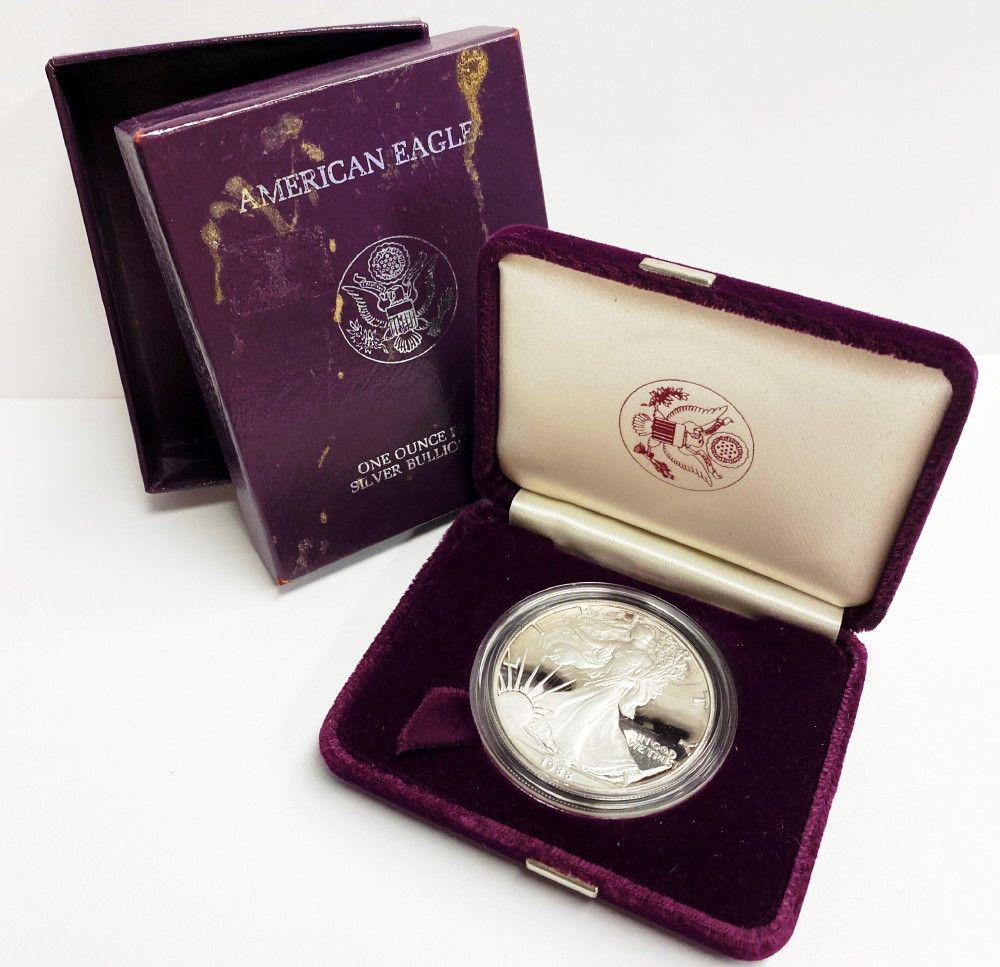 Proof 69 1988 American Silver Eagle OGP (No COA) (1 of 5)