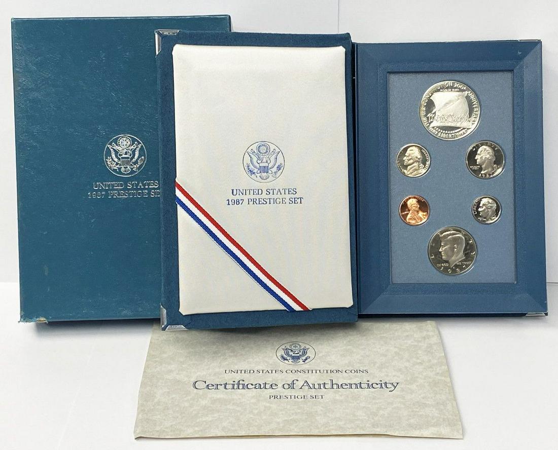 1987-S U.S. Mint Prestige Proof Set OGP (1 of 2)