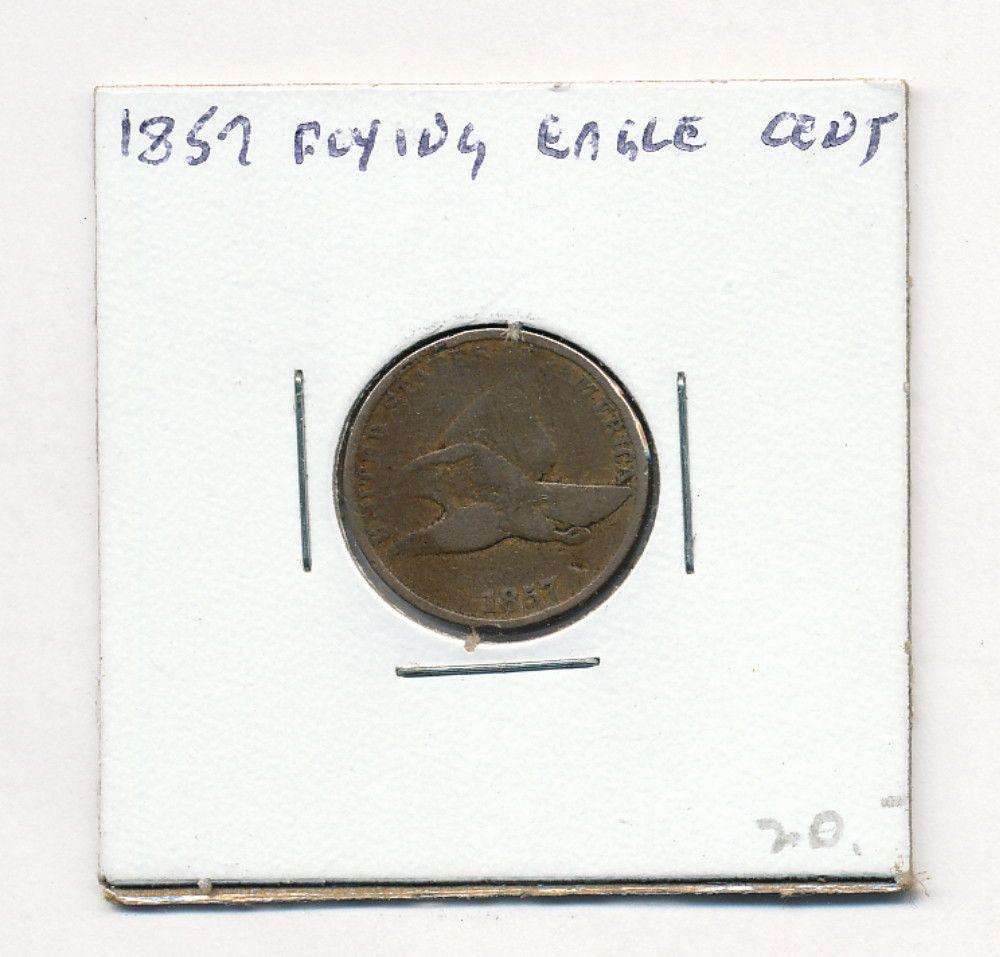 1857 Flying Eagle Copper Cent (1 of 2)