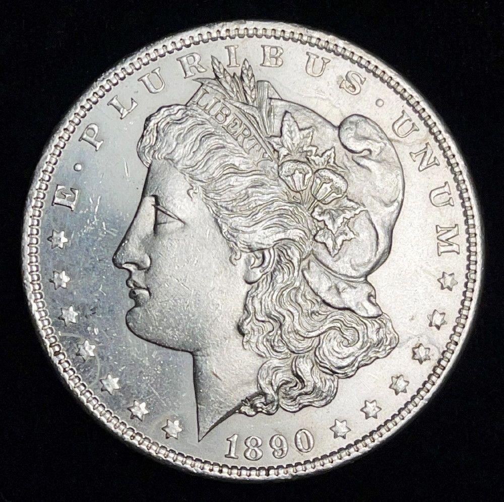 Amazing Looking 1890-P Morgan Silver Dollar Stunning! (1 of 2)