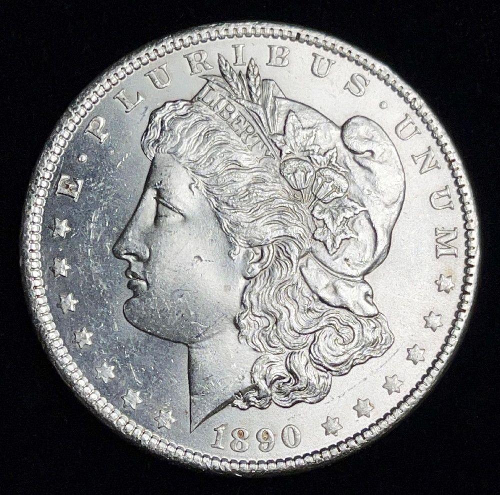 Amazing Looking 1890-P Morgan Silver Dollar Stunning! (1 of 2)