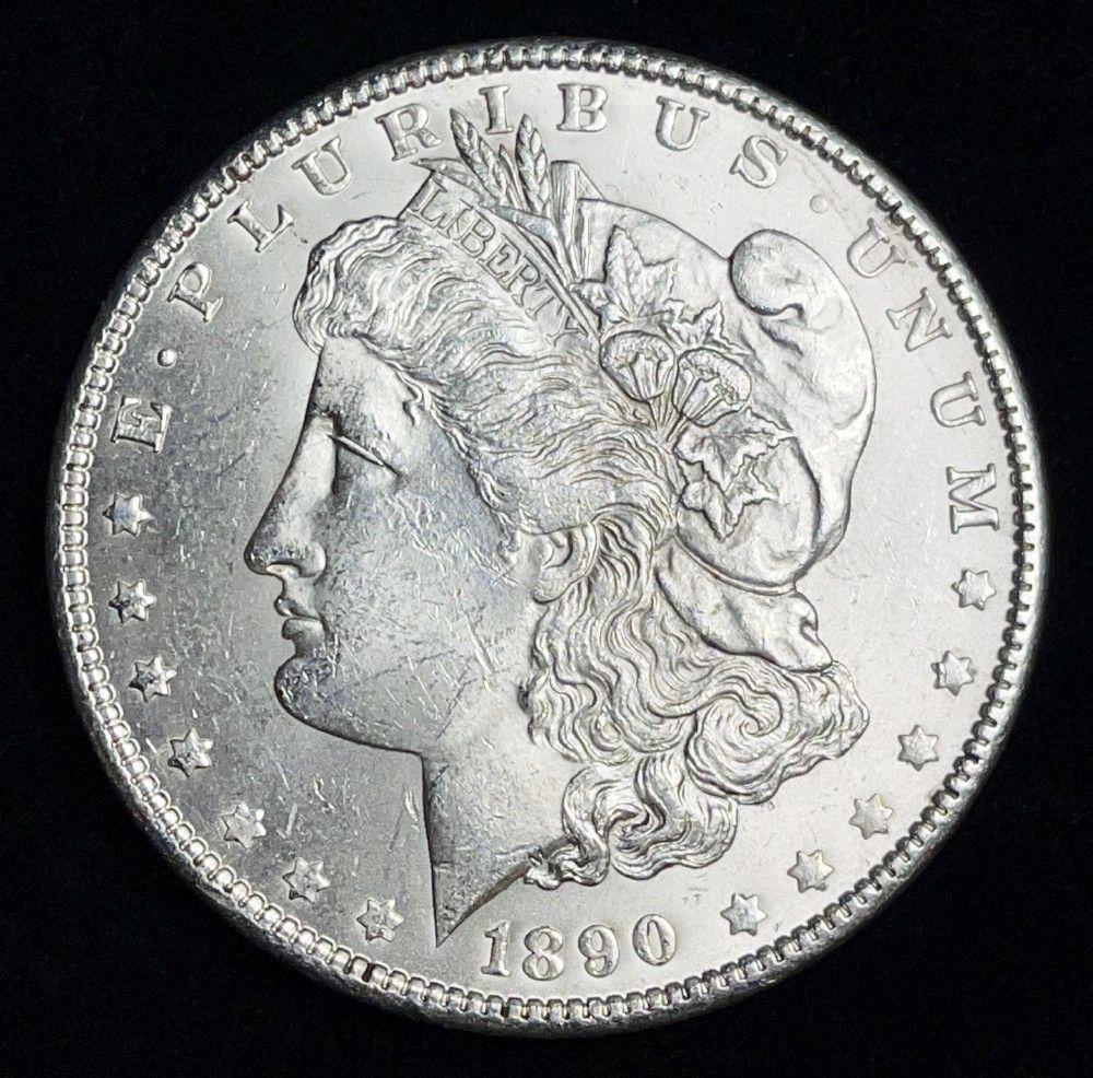 Amazing Looking 1890-P Morgan Silver Dollar Stunning! (1 of 2)