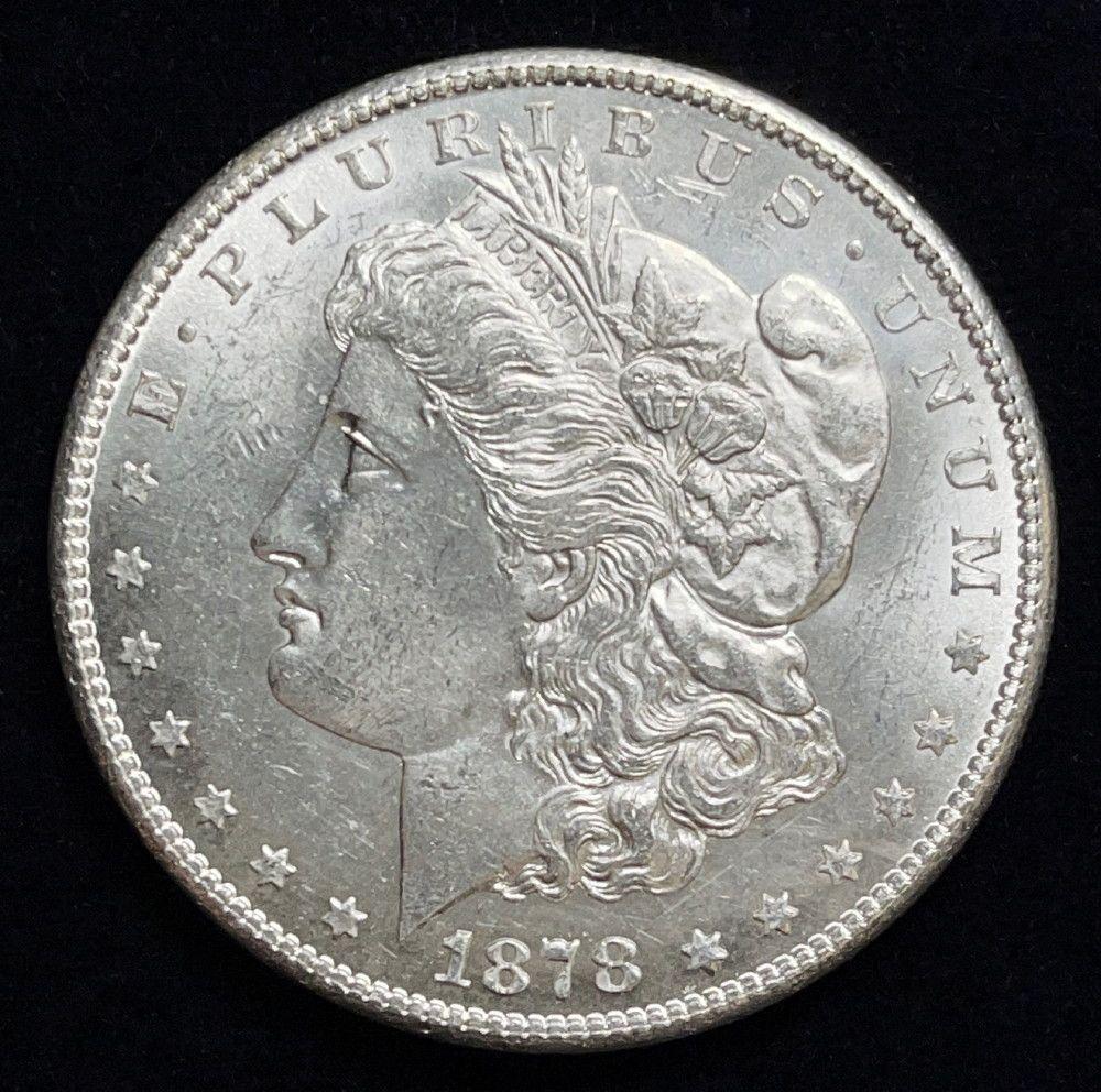 1878-S Morgan Silver Dollar MS63 (1 of 2)