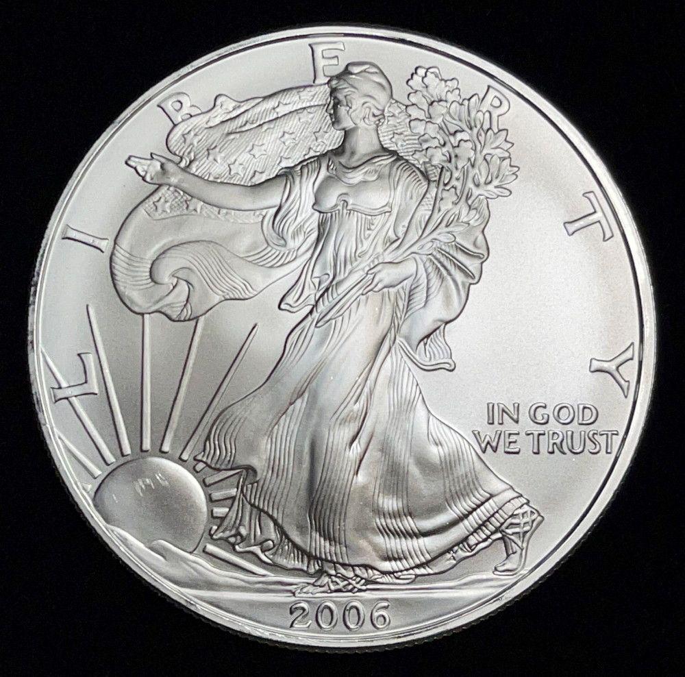 2006 American Silver Eagle MS69 (1 of 2)