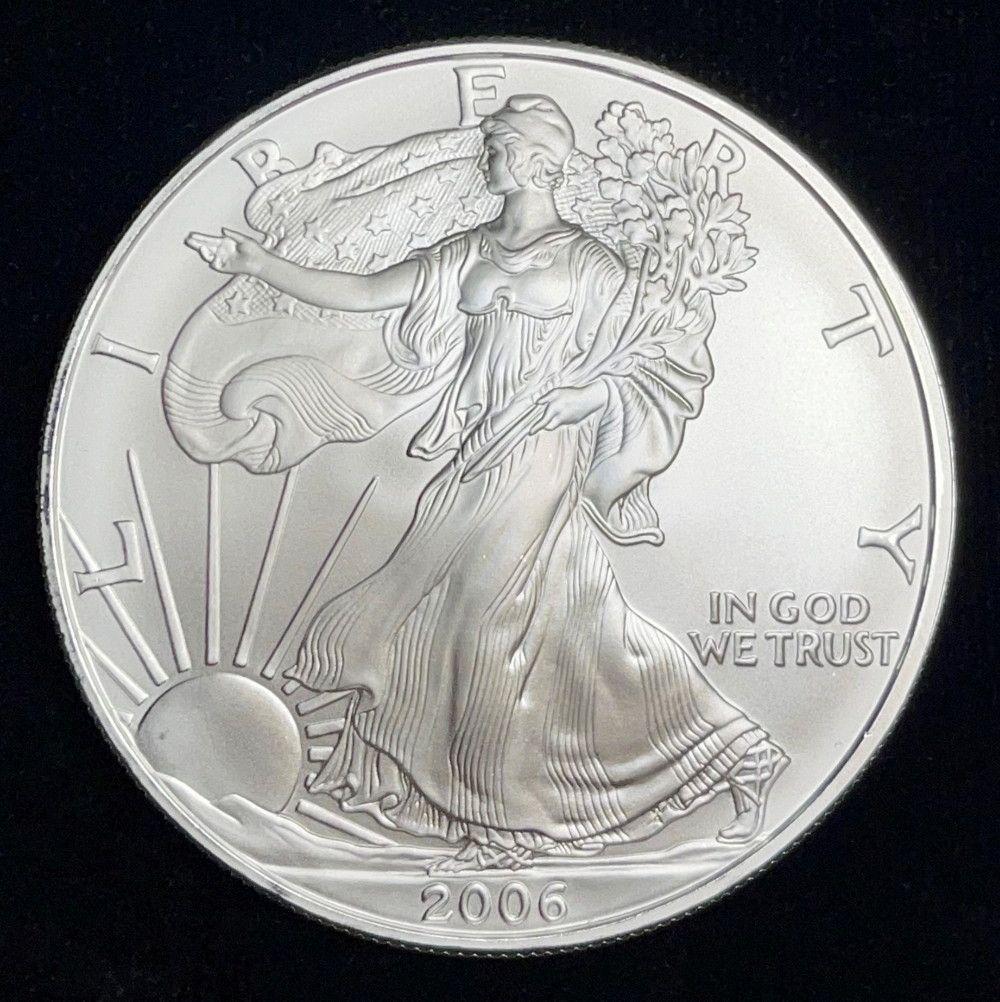 2006 American Silver Eagle MS69 (1 of 2)