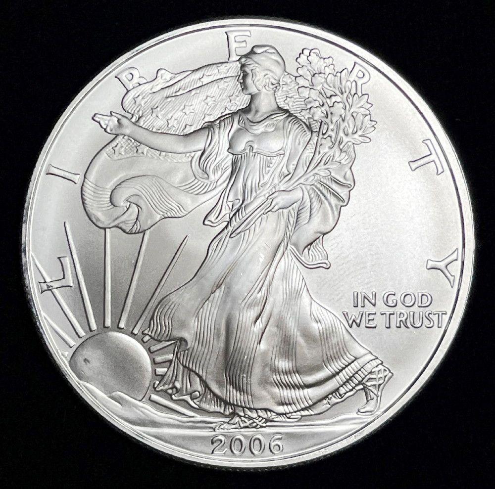 2006 American Silver Eagle MS69 (1 of 2)