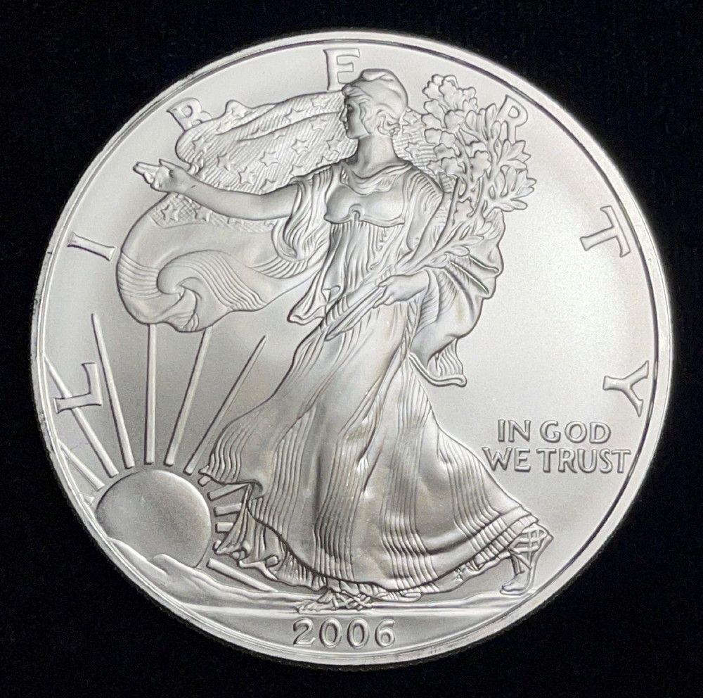 2006 American Silver Eagle MS69 (1 of 2)