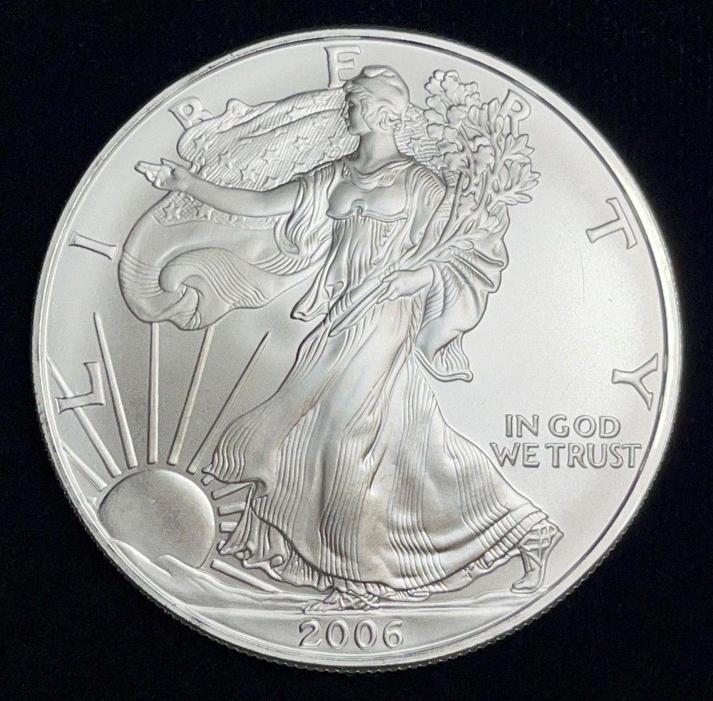 2006 American Silver Eagle MS69 (1 of 2)