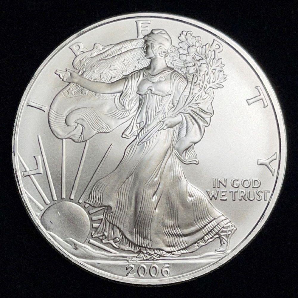 2006 American Silver Eagle MS69 (1 of 2)