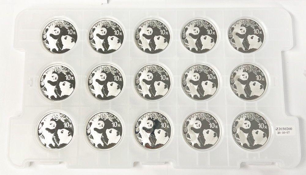 (15) 30g 2021 .999 Fine Silver Pandas (1 of 8)