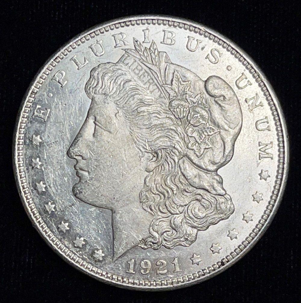 Exceptional Looking 1921 Morgan Silver Dollar (1 of 2)