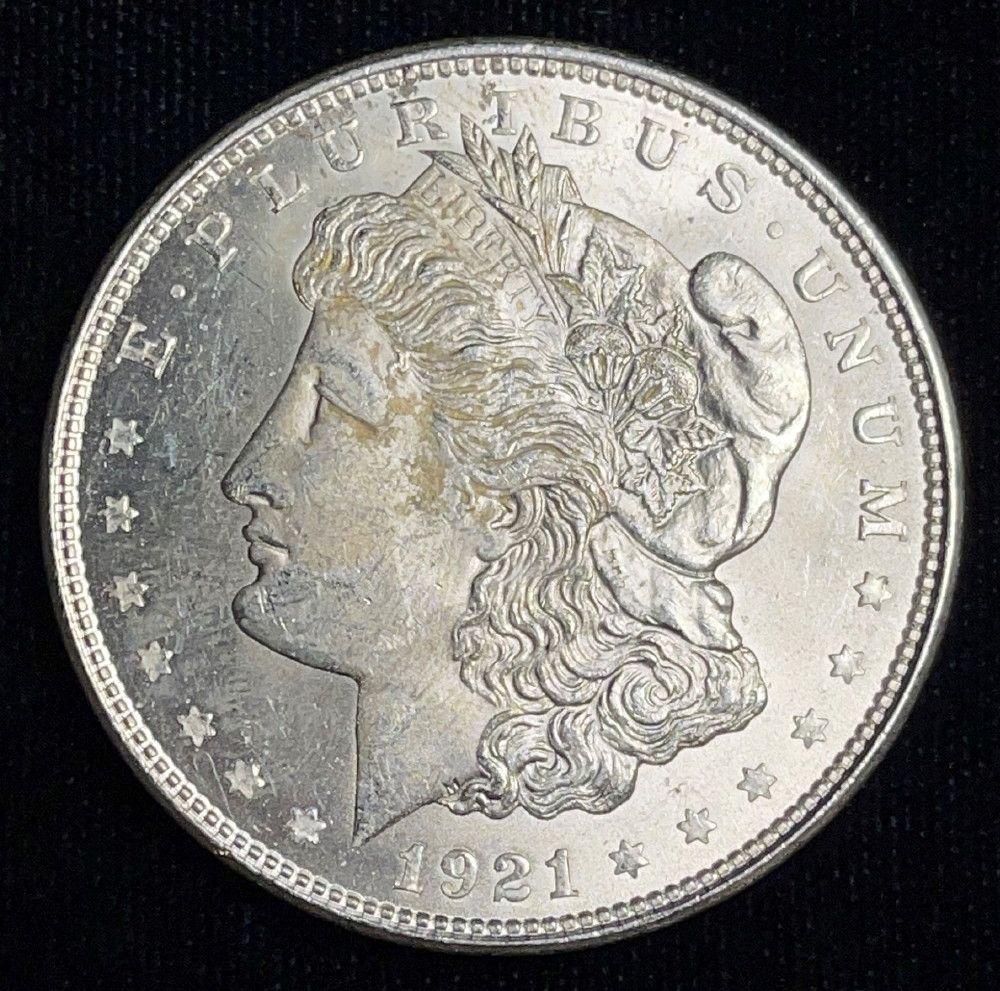 Exceptional Looking 1921 Morgan Silver Dollar (1 of 2)