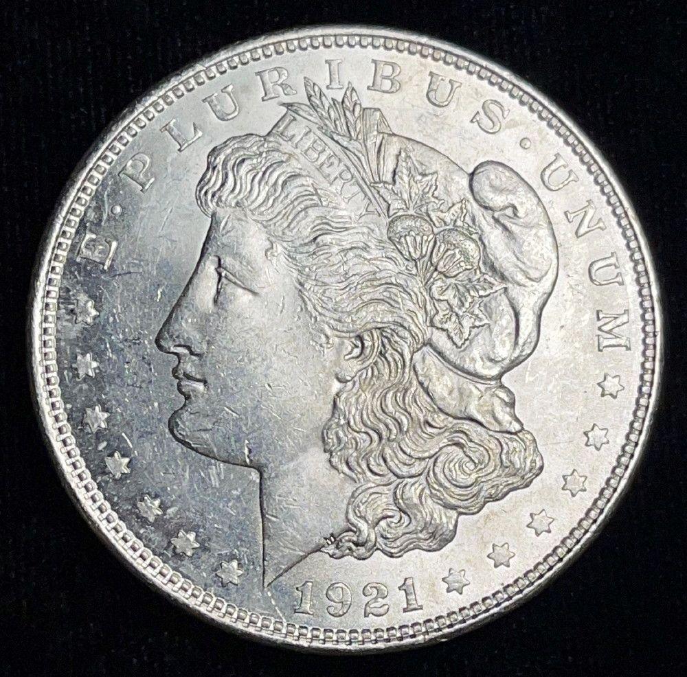 Exceptional Looking 1921 Morgan Silver Dollar (1 of 2)