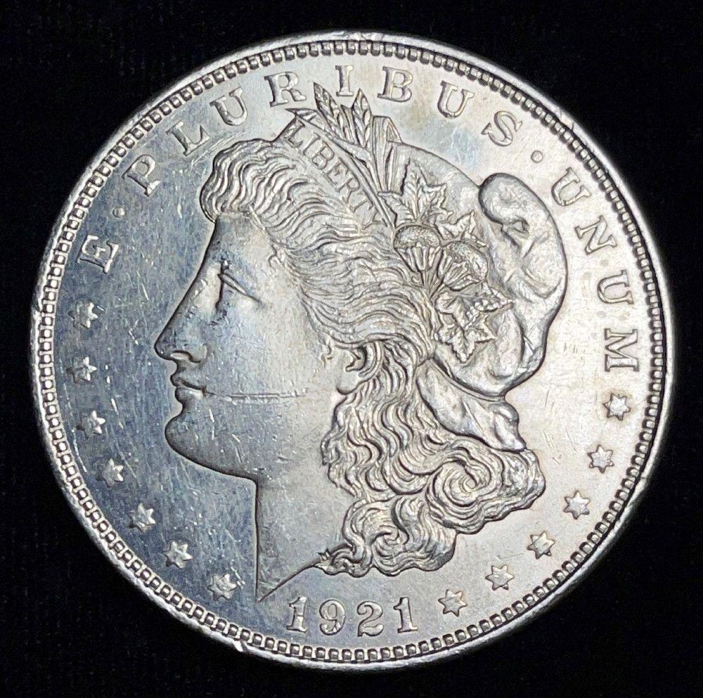 Exceptional Looking 1921 Morgan Silver Dollar (1 of 2)