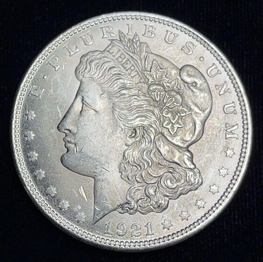 Exceptional Looking 1921 Morgan Silver Dollar (1 of 2)