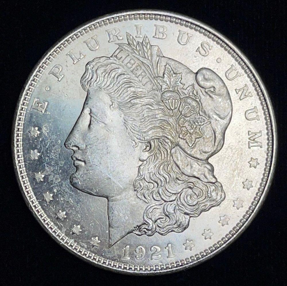 Exceptional Looking 1921 Morgan Silver Dollar PL (1 of 7)