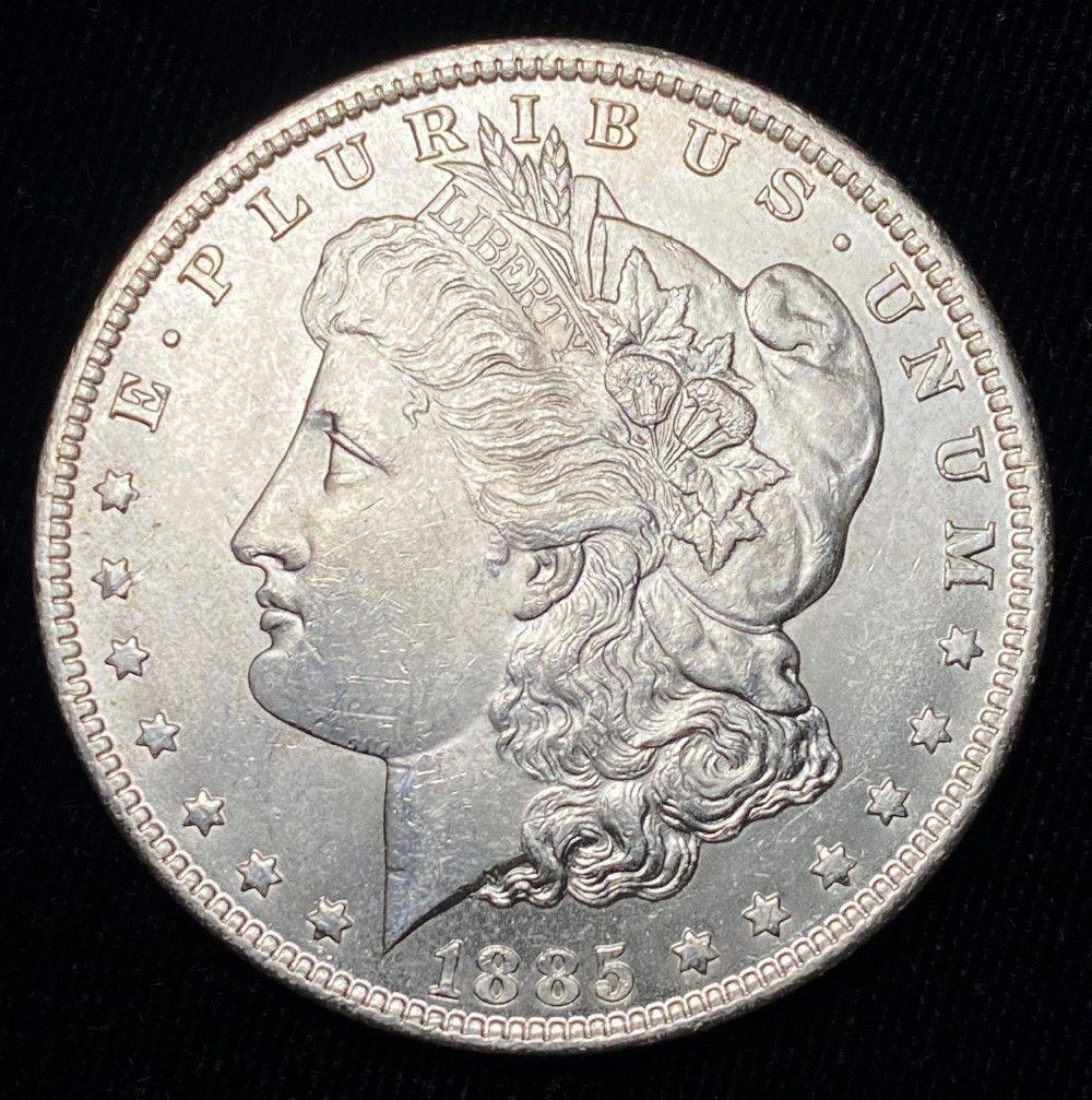 1885-O Morgan Silver Dollar MS64 (1 of 2)
