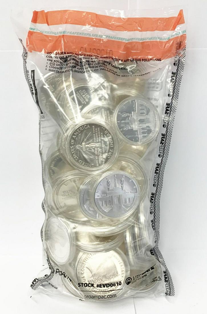 (50) Proof Silver Dollars (1 of 11)