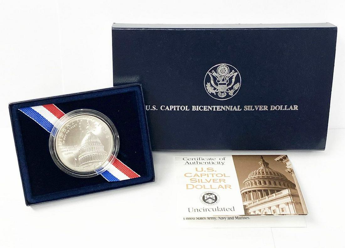 US Mint 1994-D US Capitol Bicentennial 90% Slvr Commem. (1 of 3)