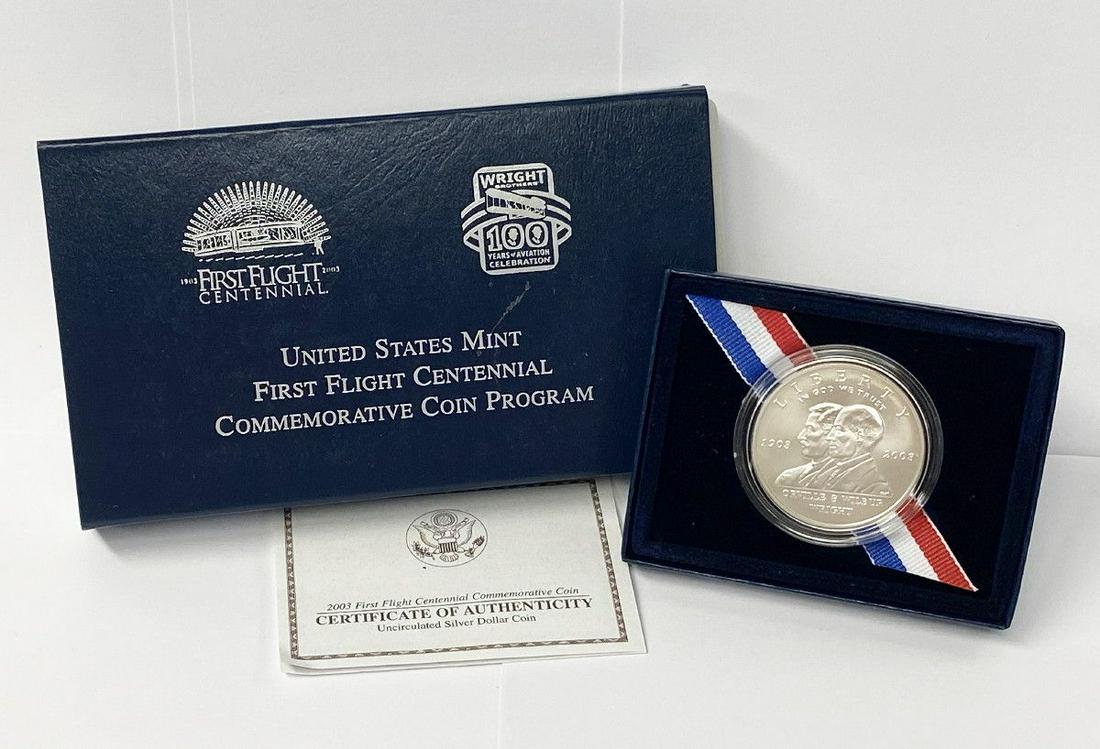 US Mint 2003 First Flight Centennial Commemorative Coin (1 of 3)