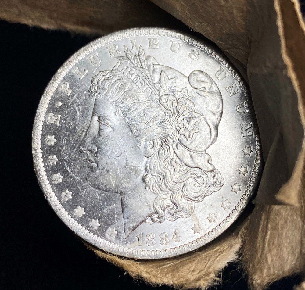 Roll (20) From Unearthed Hoard 1884-O Morgan: Winner will receive 1 Original Roll (20-coins) of these amazing Unearthed Morgans. I have to say, this lot is one of the most well-preserved treasure troves of BU Morgan Silver Dollars that I have see