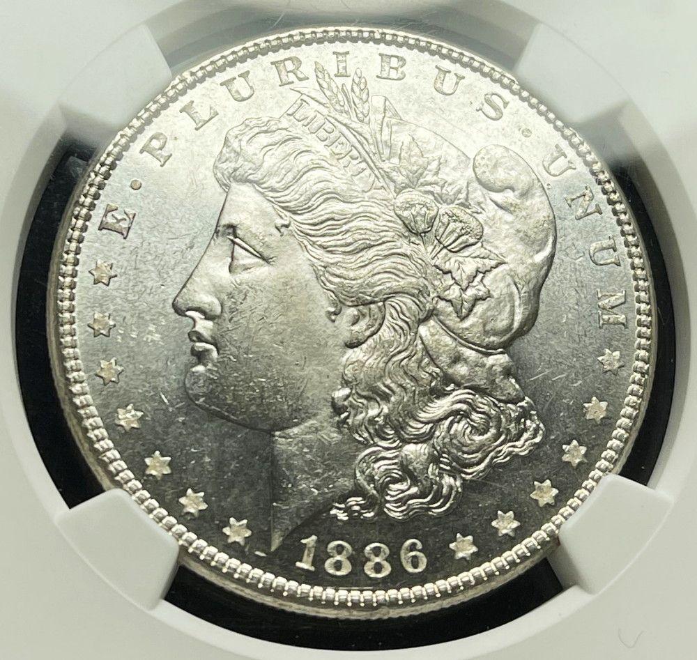 1886 Morgan Silver Dollar NGC MS63PL (1 of 11)