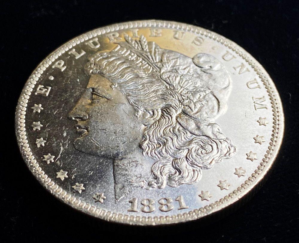 1881-O Morgan Silver Dollar MS64 Prooflike (1 of 5)