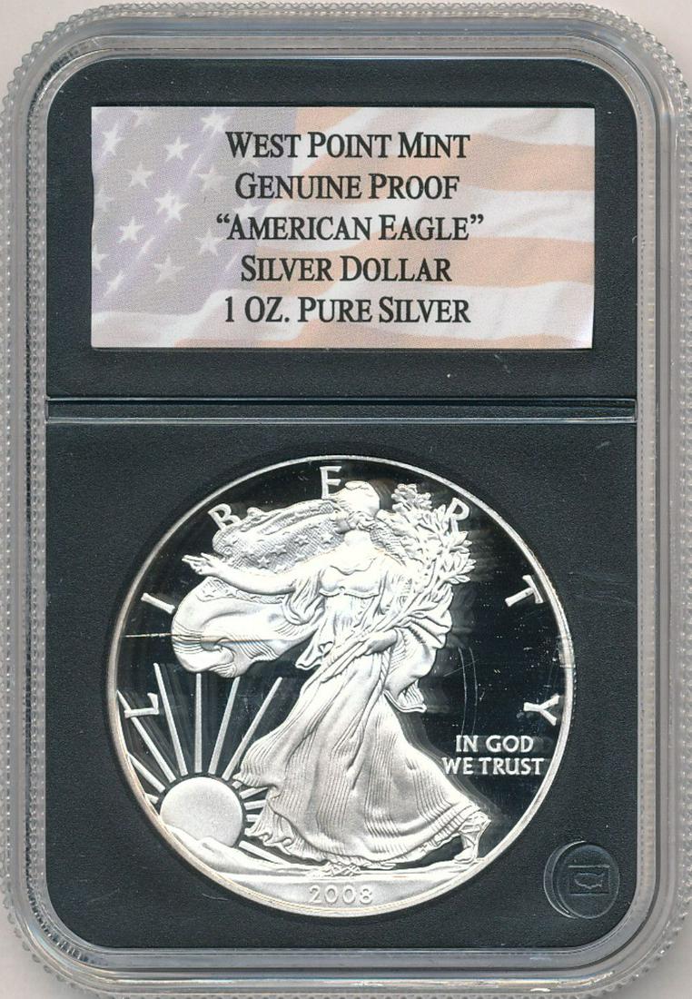 2008 Proof American Silver Eagle (1 of 8)
